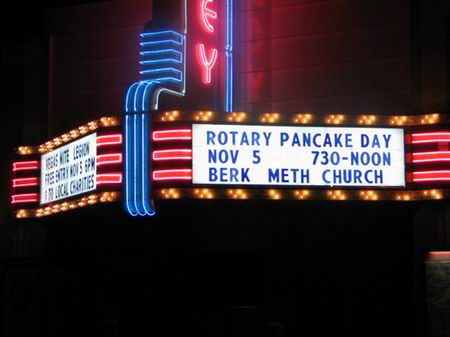 Berkley Theatre - Night Shot From Scott Biggs (newer photo)